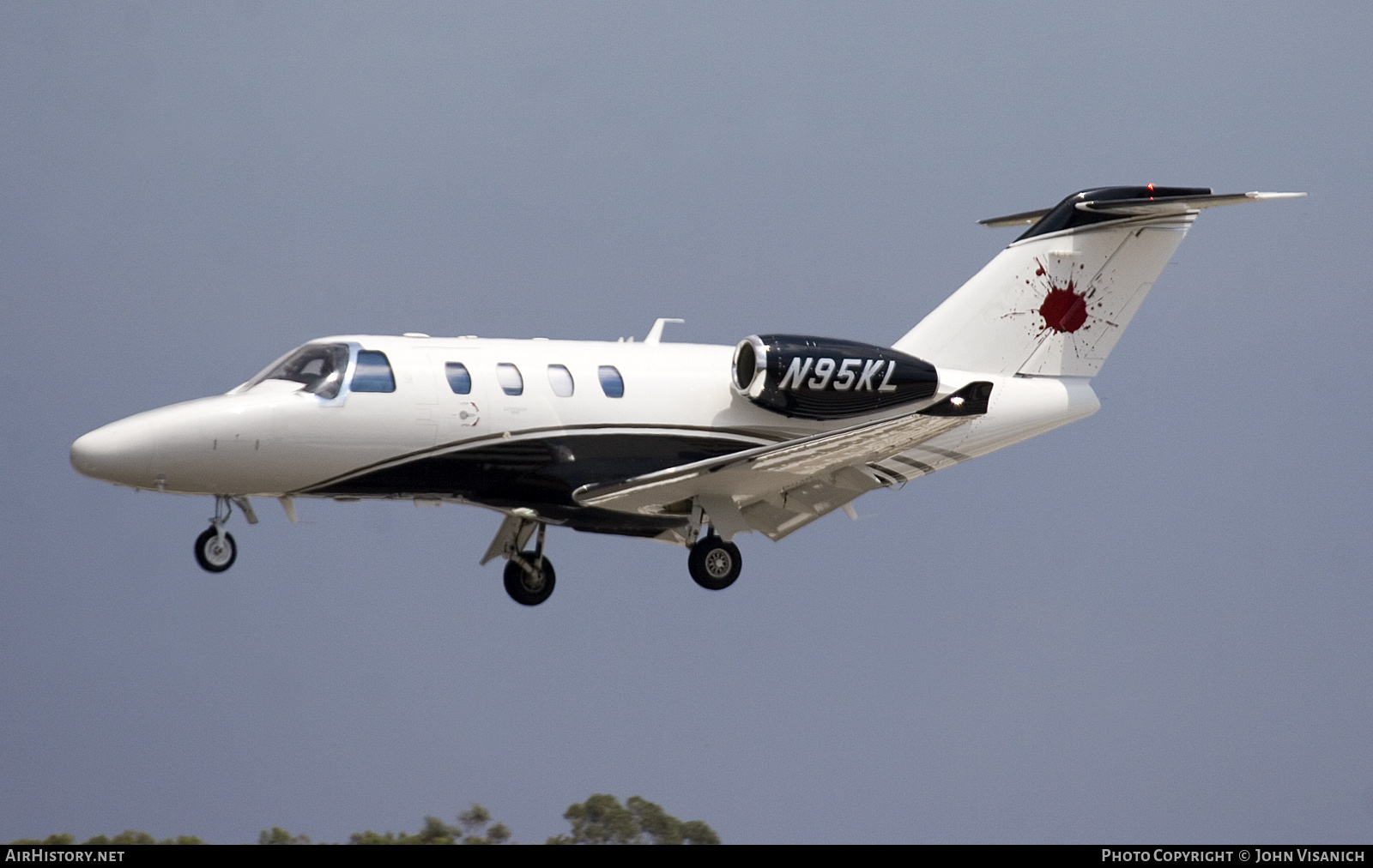 Aircraft Photo of N95KL | Cessna 525 CitationJet M2 | AirHistory.net #704534