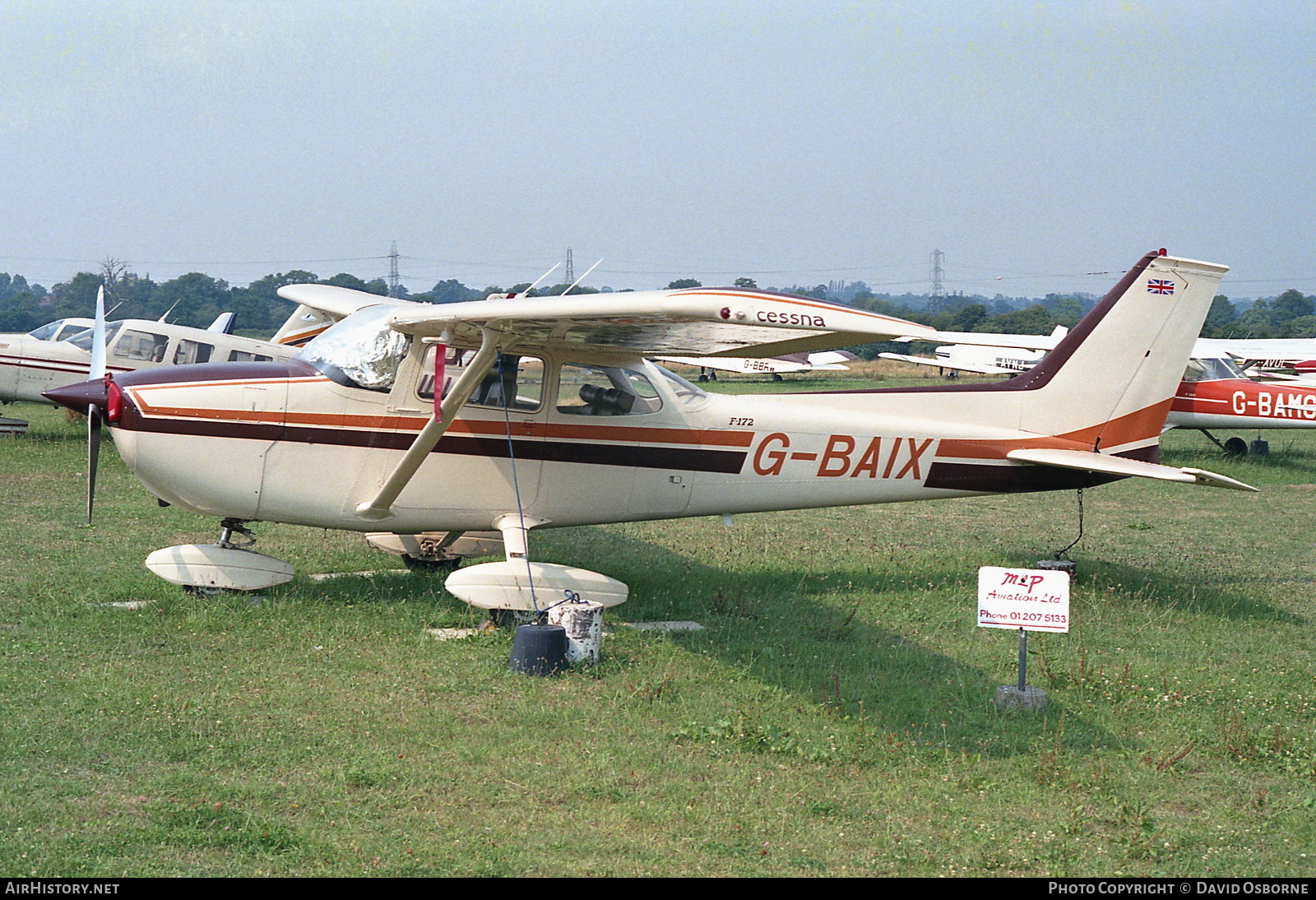 Aircraft Photo of G-BAIX | Reims F172M | AirHistory.net #704553