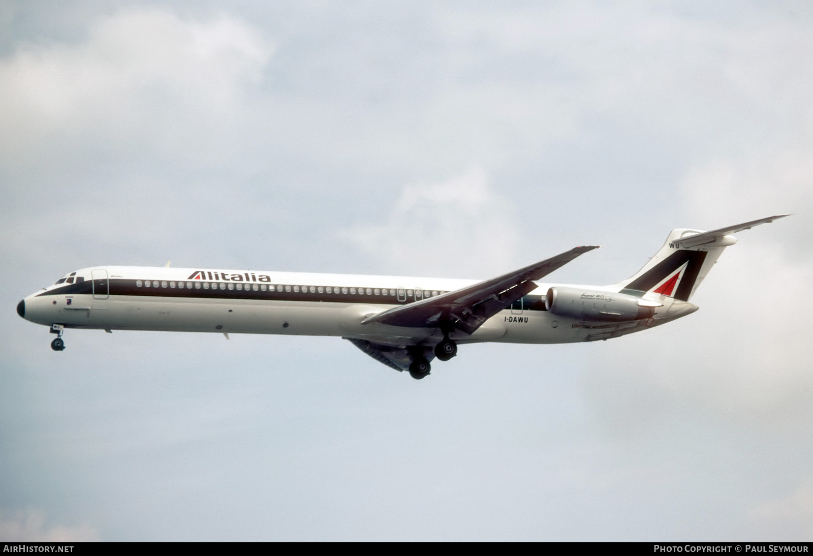 Aircraft Photo of I-DAWU | McDonnell Douglas MD-82 (DC-9-82) | Alitalia | AirHistory.net #704578