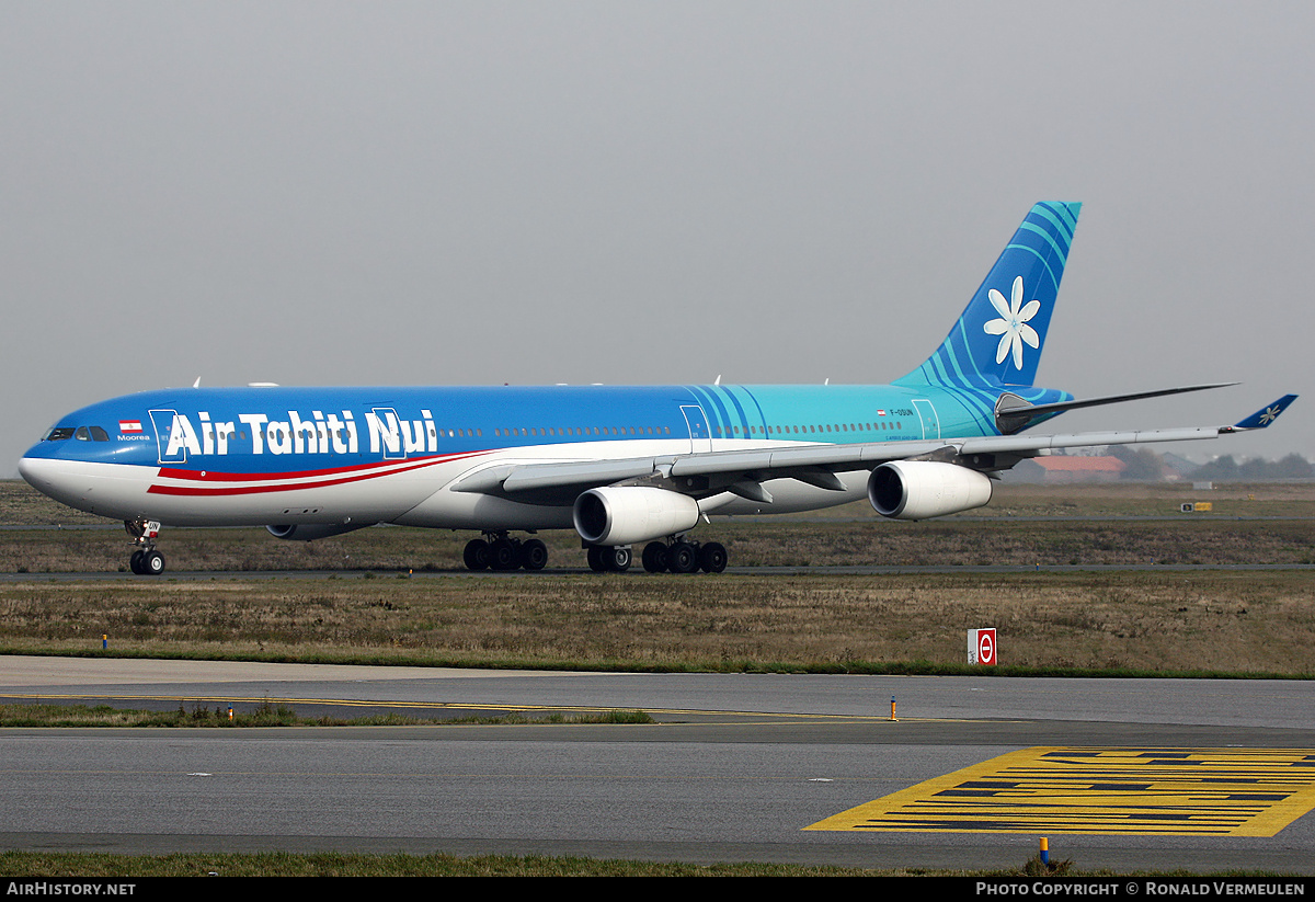 Aircraft Photo of F-OSUN | Airbus A340-313X | Air Tahiti Nui | AirHistory.net #704586