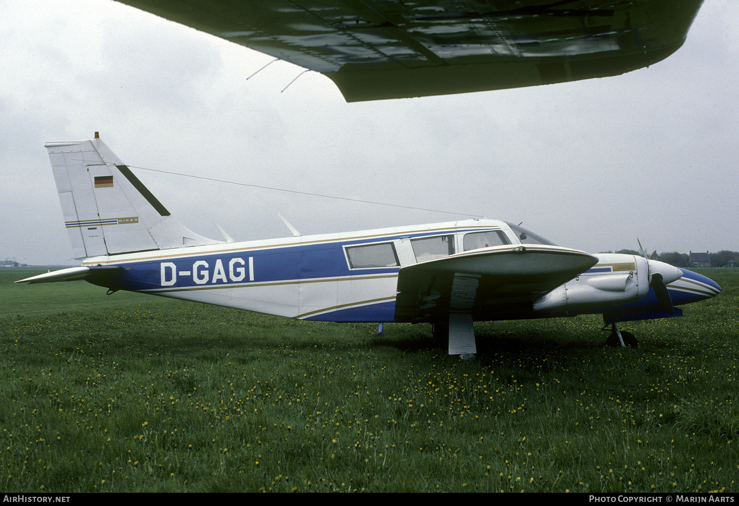 Aircraft Photo of D-GAGI | Piper PA-34-200 Seneca | AirHistory.net #704610