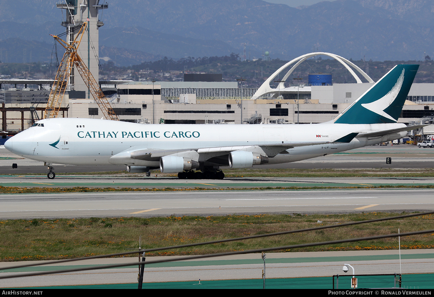 Aircraft Photo of B-LIF | Boeing 747-467F/ER/SCD | Cathay Pacific Airways Cargo | AirHistory.net #704622