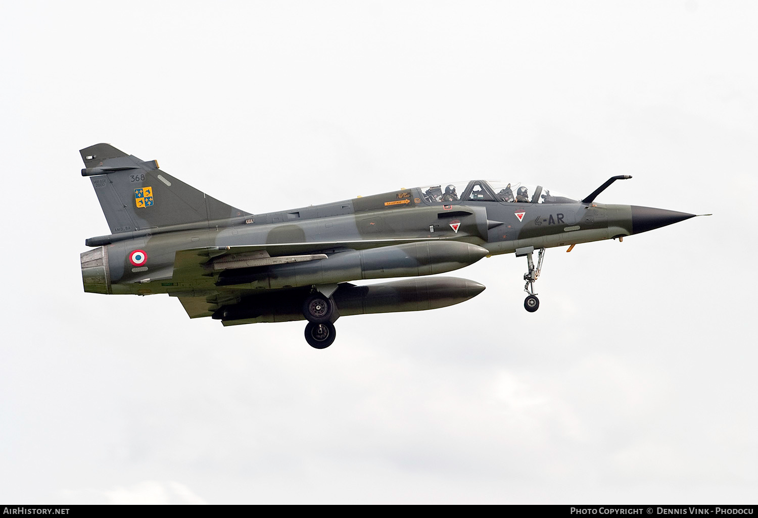 Aircraft Photo of 368 | Dassault Mirage 2000N | France - Air Force | AirHistory.net #704656