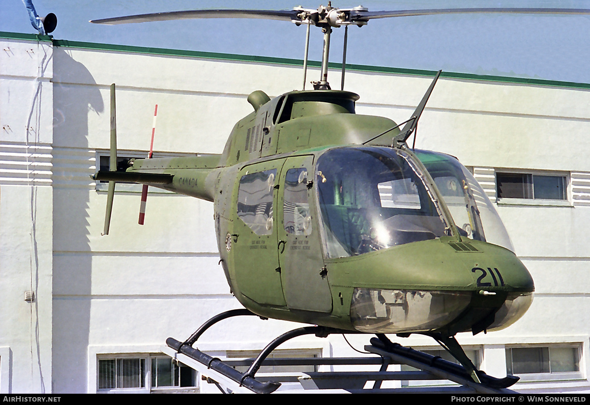 Aircraft Photo of 136211 | Bell CH-136 Kiowa (206A-1/COH-58A) | Canada - Air Force | AirHistory.net #704659