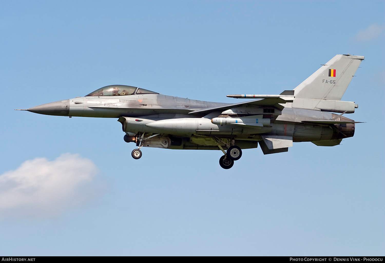 Aircraft Photo of FA-65 | General Dynamics F-16AM Fighting Falcon | Belgium - Air Force | AirHistory.net #704661