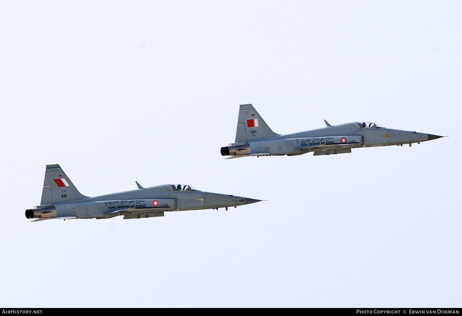 Aircraft Photo of 684 | Northrop F-5E Tiger II | Bahrain - Air Force | AirHistory.net #704682