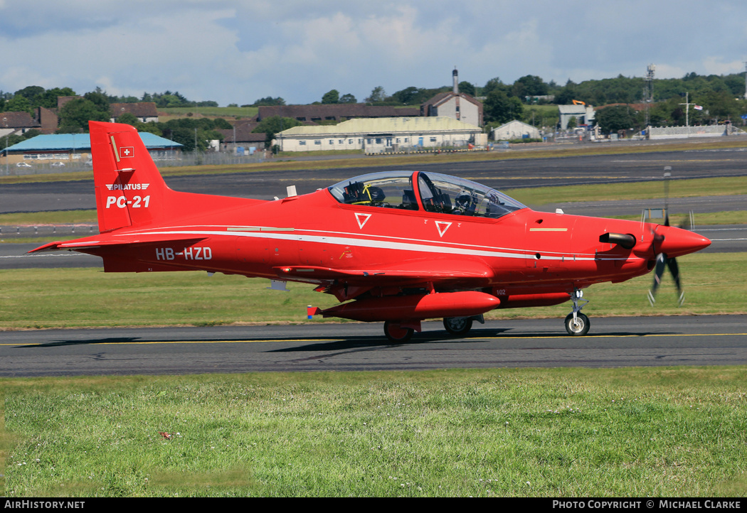 Aircraft Photo of HB-HZD | Pilatus PC-21 | Pilatus | AirHistory.net #704702