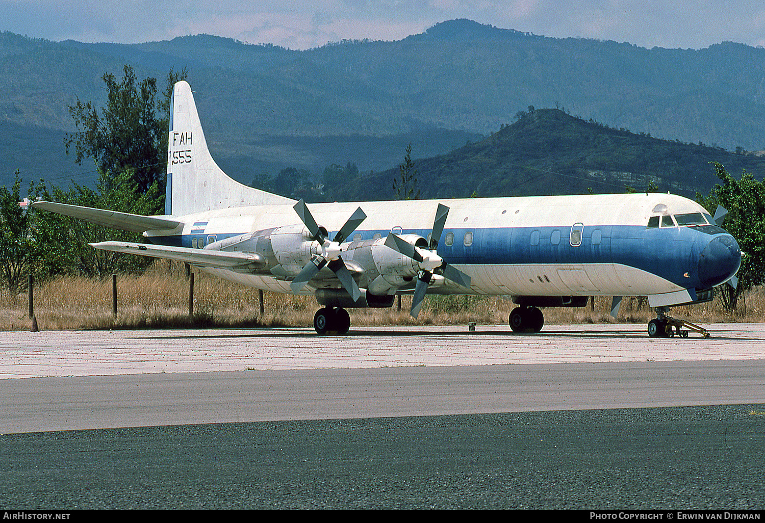 Aircraft Photo of FAH555 | Lockheed L-188A Electra | Honduras - Air Force | AirHistory.net #704726