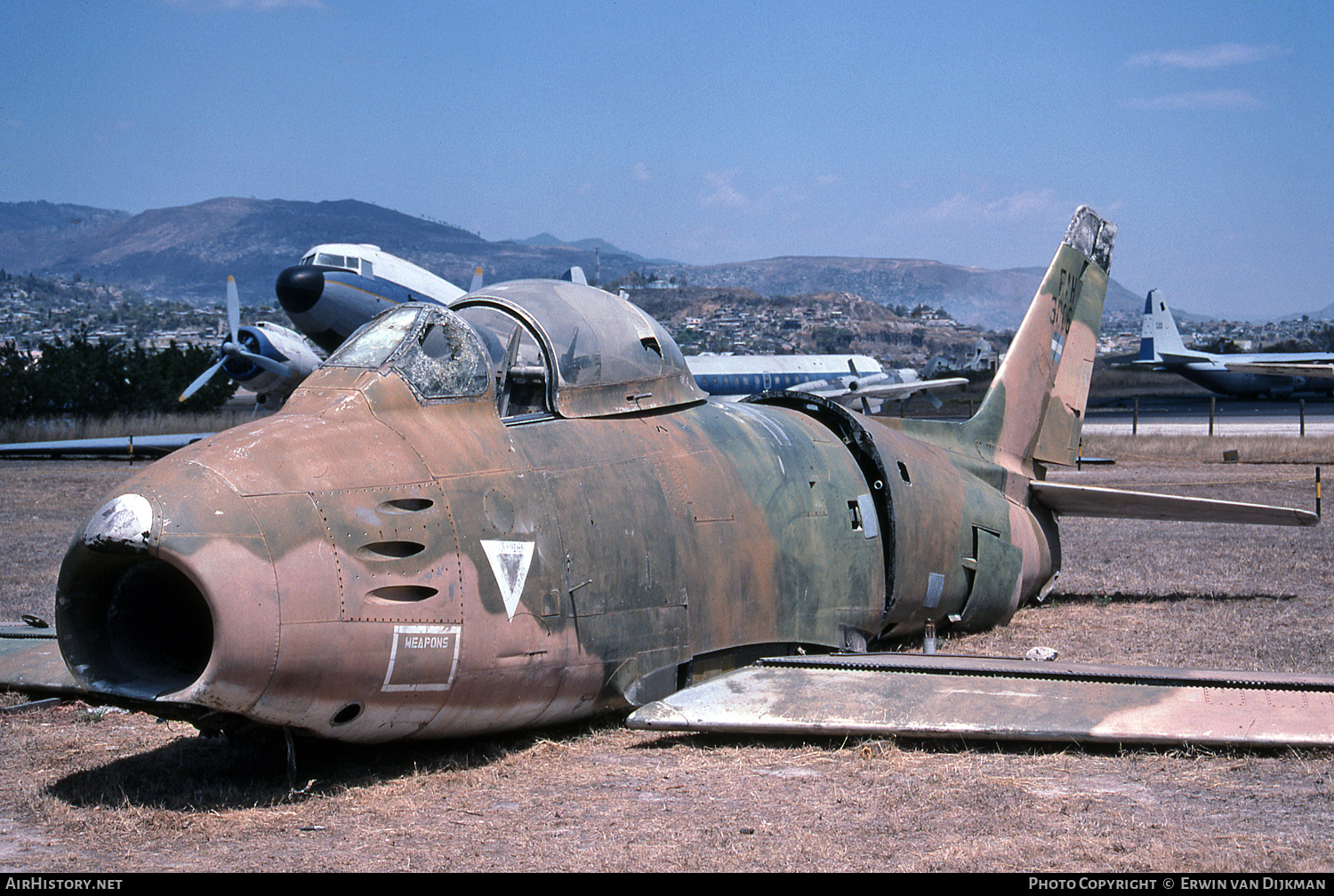 Aircraft Photo of FAH-3006 | Canadair CL-13 Sabre 4 | Honduras - Air Force | AirHistory.net #704745