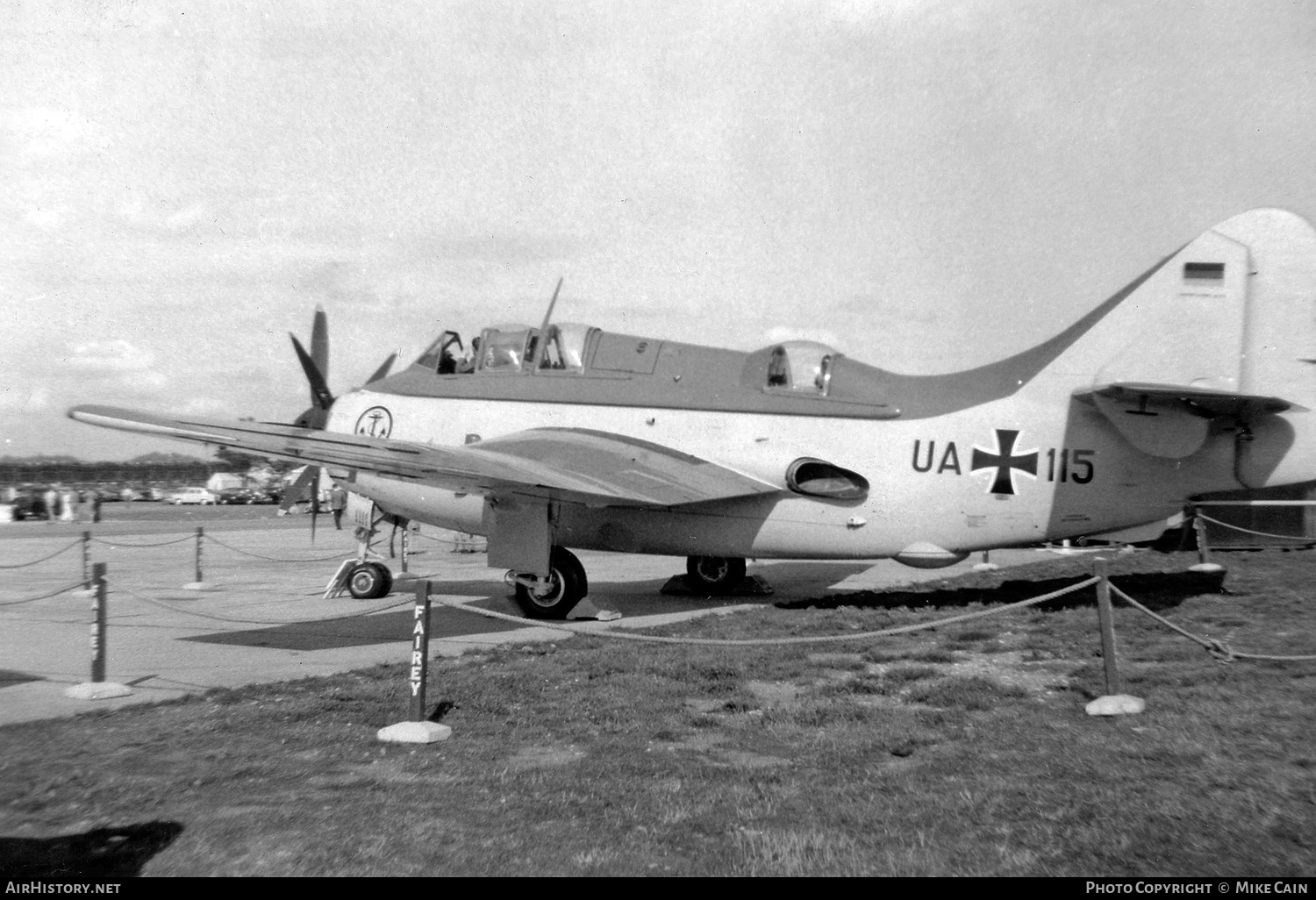 Aircraft Photo of UA115 | Fairey Gannet AS.4 | Germany - Navy | AirHistory.net #704758