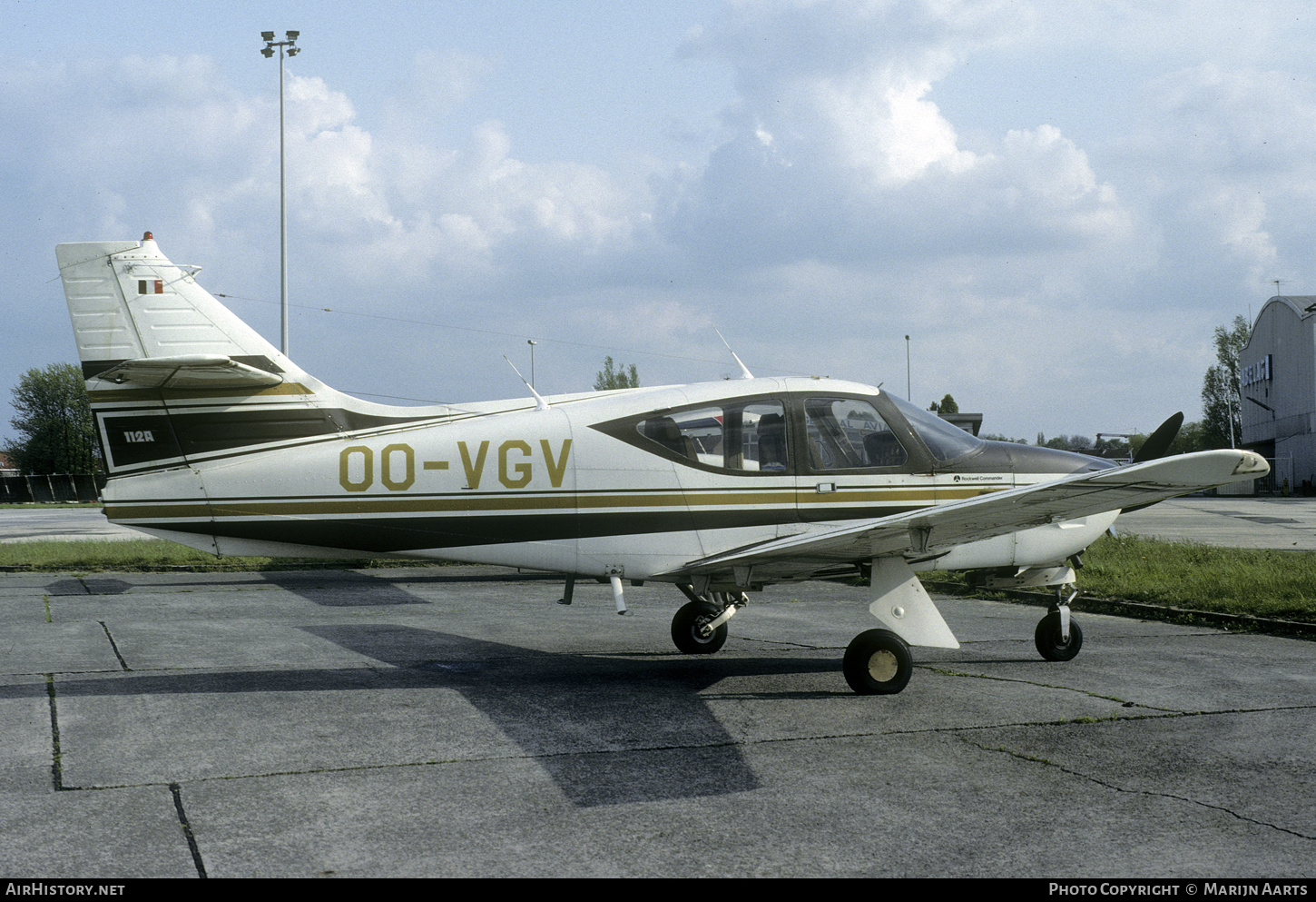 Aircraft Photo of OO-VGV | Rockwell Commander 112A | AirHistory.net #704780