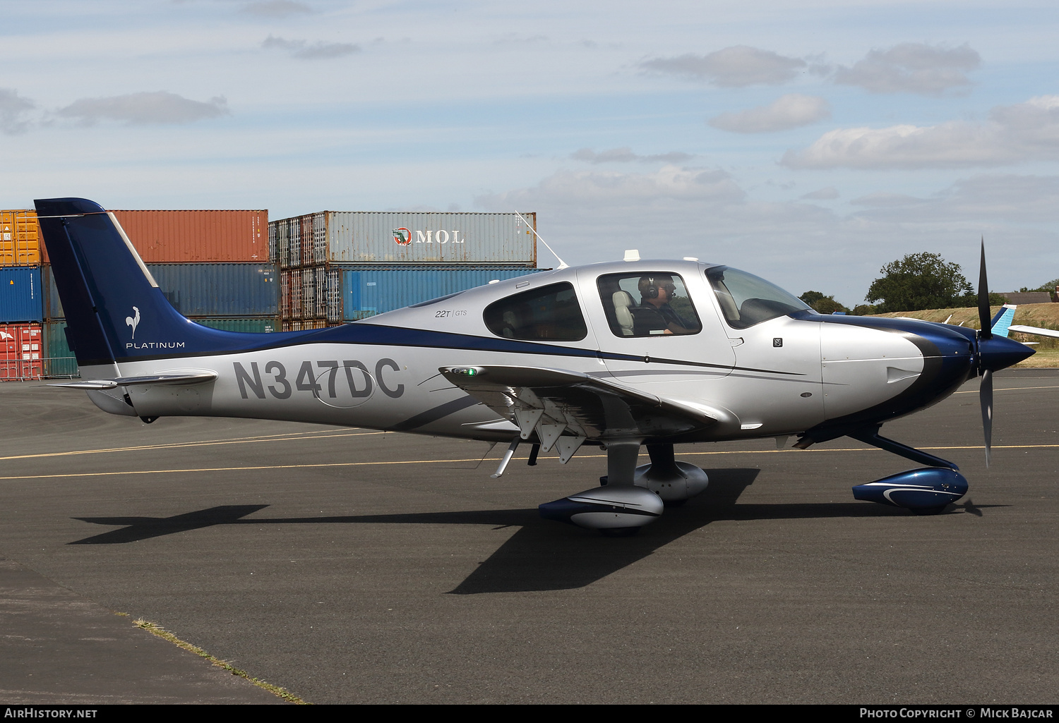 Aircraft Photo of N347DC | Cirrus SR-22T G5-GTS Platinum | AirHistory.net #704788