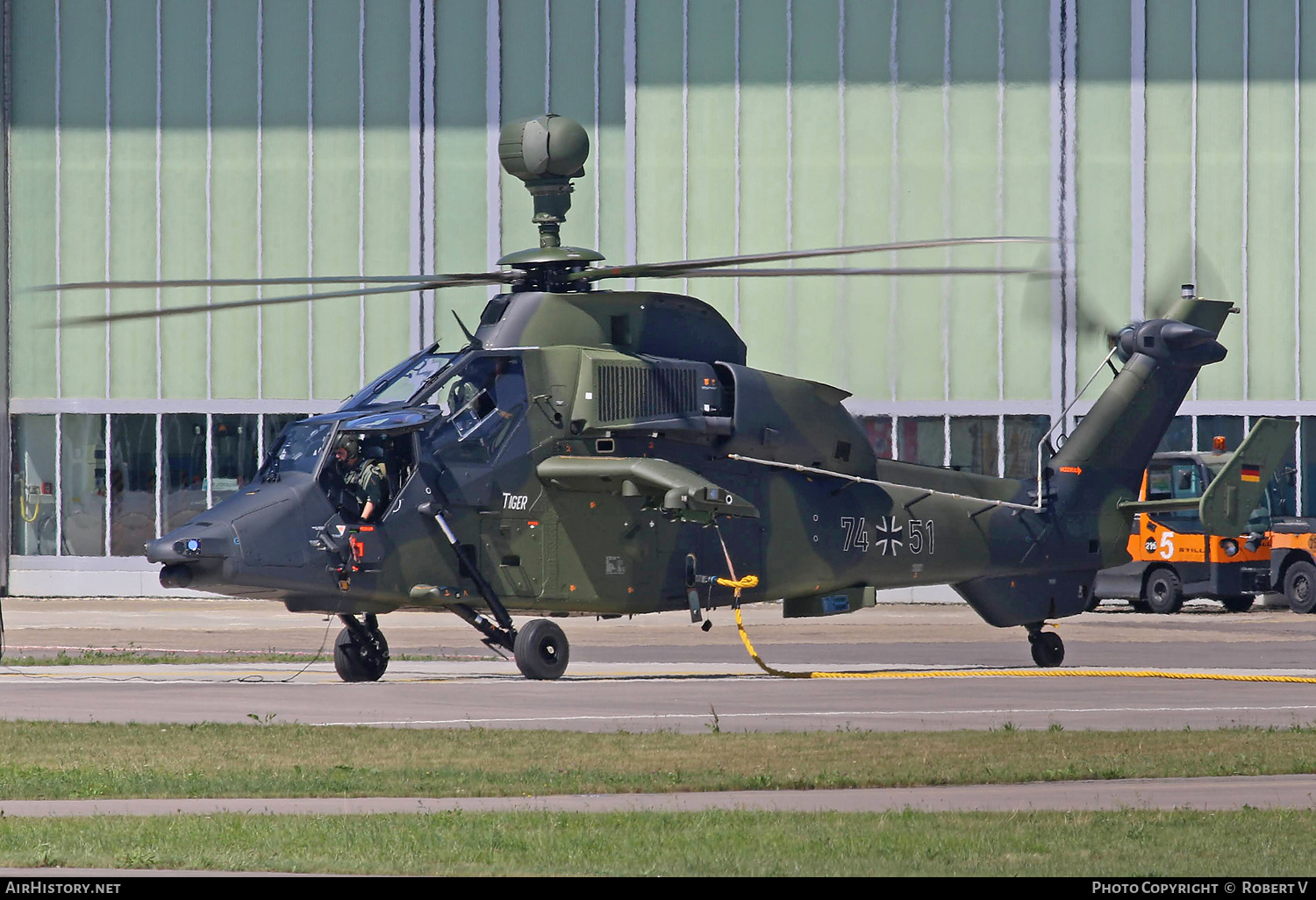 Aircraft Photo of 7451 | Eurocopter EC-665 Tiger UHT | Germany - Army | AirHistory.net #704798