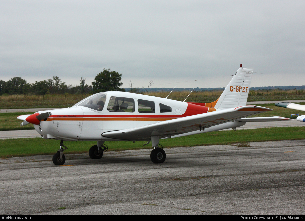 Aircraft Photo of C-GPZT | Piper PA-28-151 Cherokee Warrior | Spectrum Airways | AirHistory.net #704823