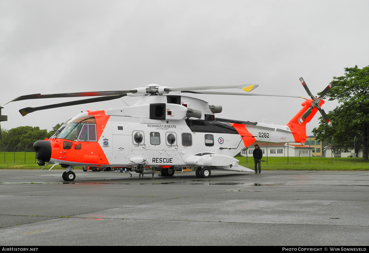 Aircraft Photo of 0282 | Leonardo AW101-612 | Norway - Air Force | AirHistory.net #704824