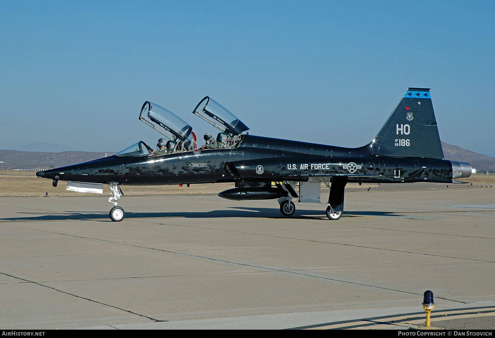 Aircraft Photo of 68-8186 / AF68-186 | Northrop T-38A Talon | USA - Air Force | AirHistory.net #704843