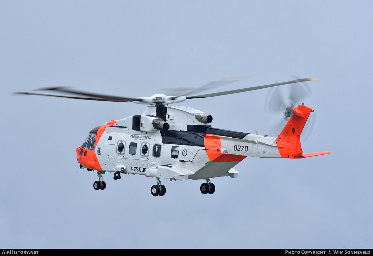 Aircraft Photo of 0270 | Leonardo AW101-612 | Norway - Air Force | AirHistory.net #704848