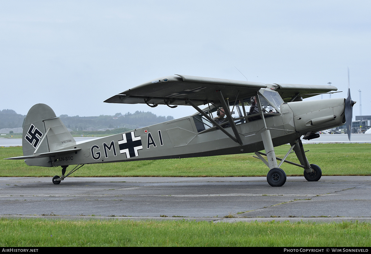 Aircraft Photo of LN-STC / GM-AI | Fieseler Fi 156A-1 Storch | Germany - Air Force | AirHistory.net #704855