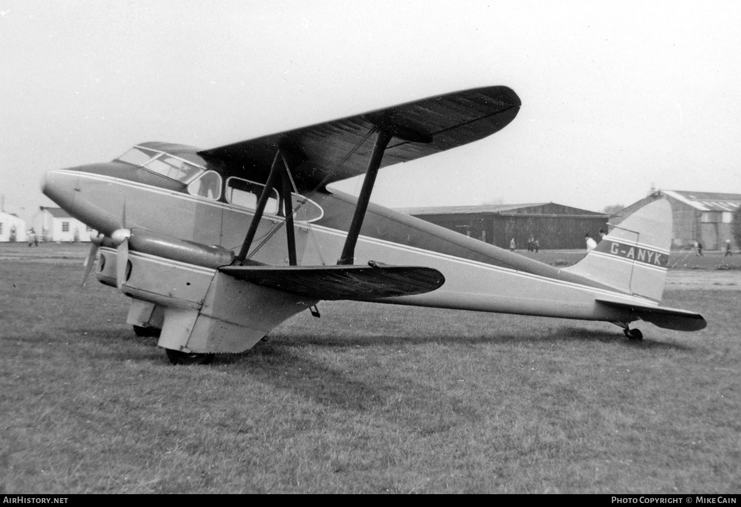 Aircraft Photo of G-ANYK | De Havilland D.H. 90A Dragonfly | AirHistory.net #704883