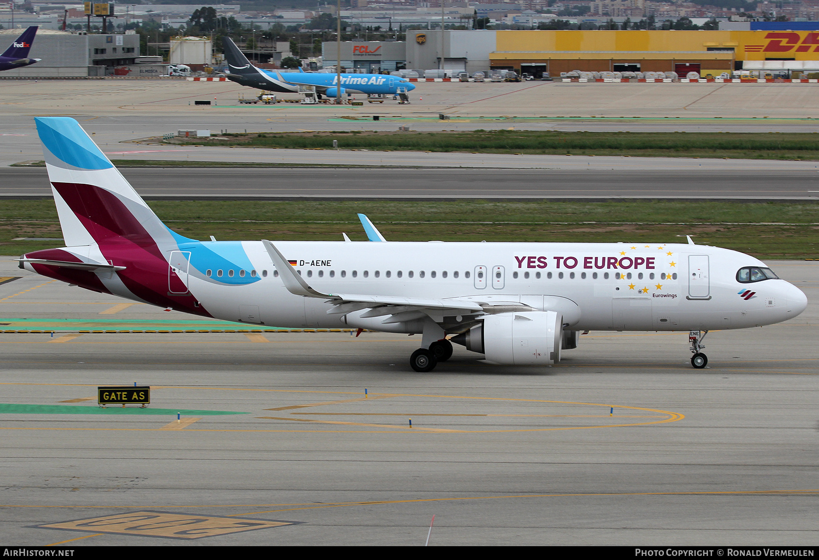 Aircraft Photo of D-AENE | Airbus A320-251N | Eurowings | AirHistory.net #704888