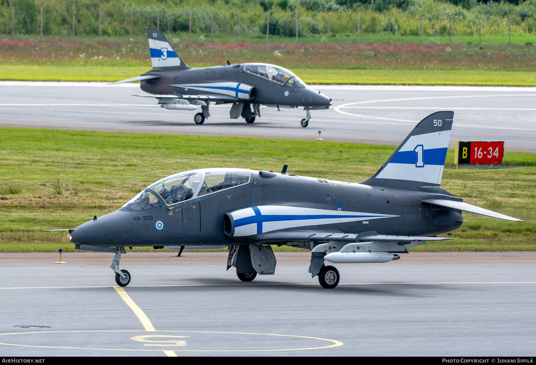 Aircraft Photo of HW-350 | British Aerospace Hawk 51 | Finland - Air Force | AirHistory.net #704890