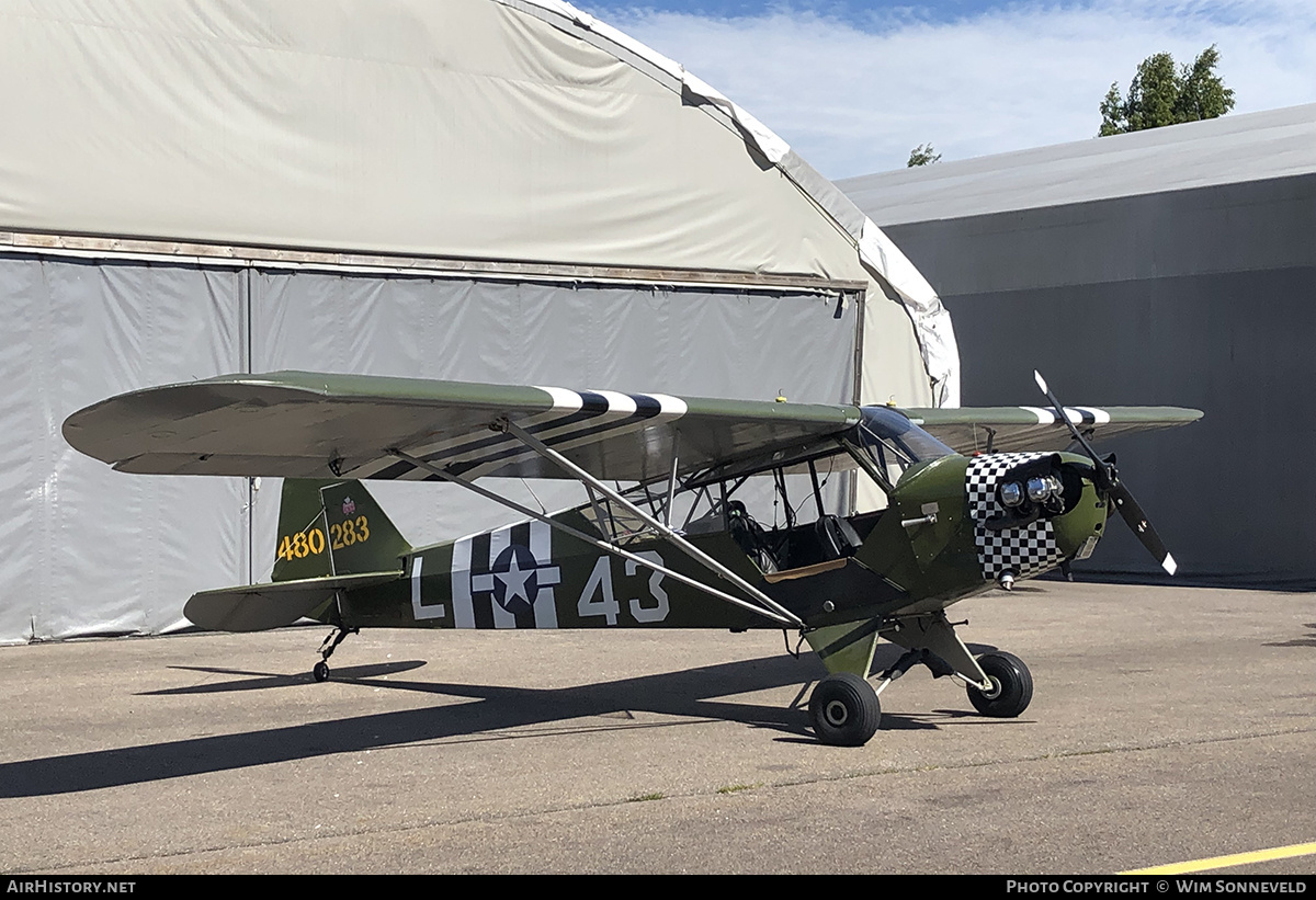 Aircraft Photo of LN-SAI / 480283 | Piper L-4J Cub | USA - Army | AirHistory.net #704894