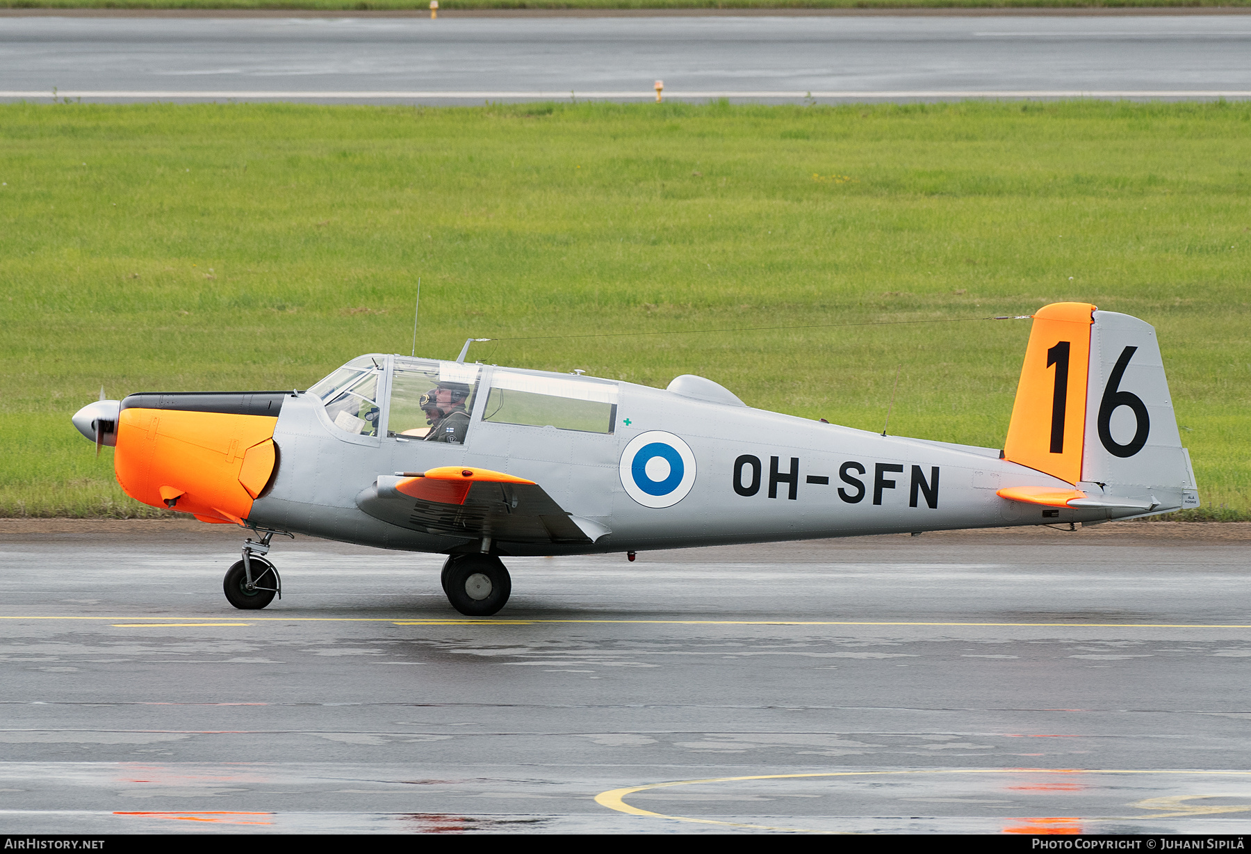 Aircraft Photo of OH-SFN / SF-16 | Saab 91D Safir | Finland - Air Force | AirHistory.net #704898