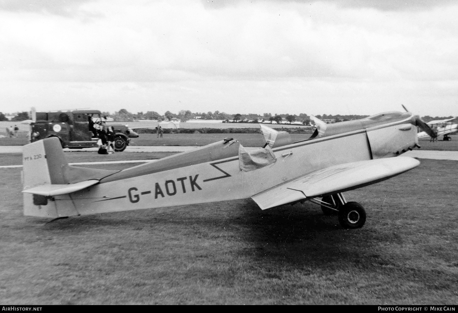 Aircraft Photo of G-AOTK | Druine D-53 Turbi | AirHistory.net #704906