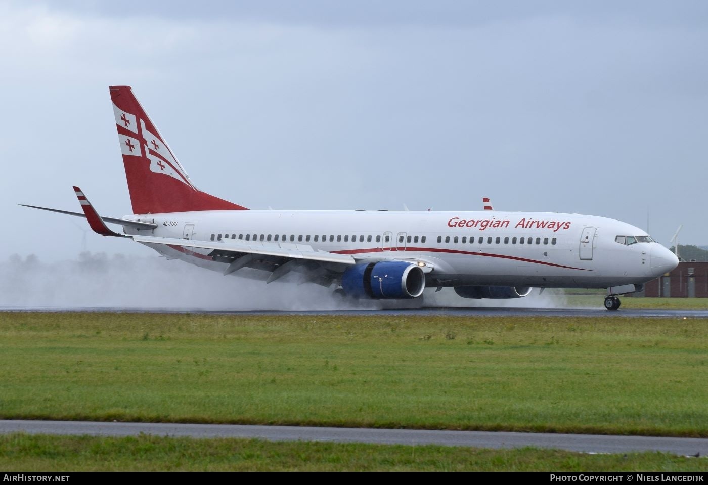 Aircraft Photo of 4L-TGC | Boeing 737-8FH | Georgian Airways | AirHistory.net #704925