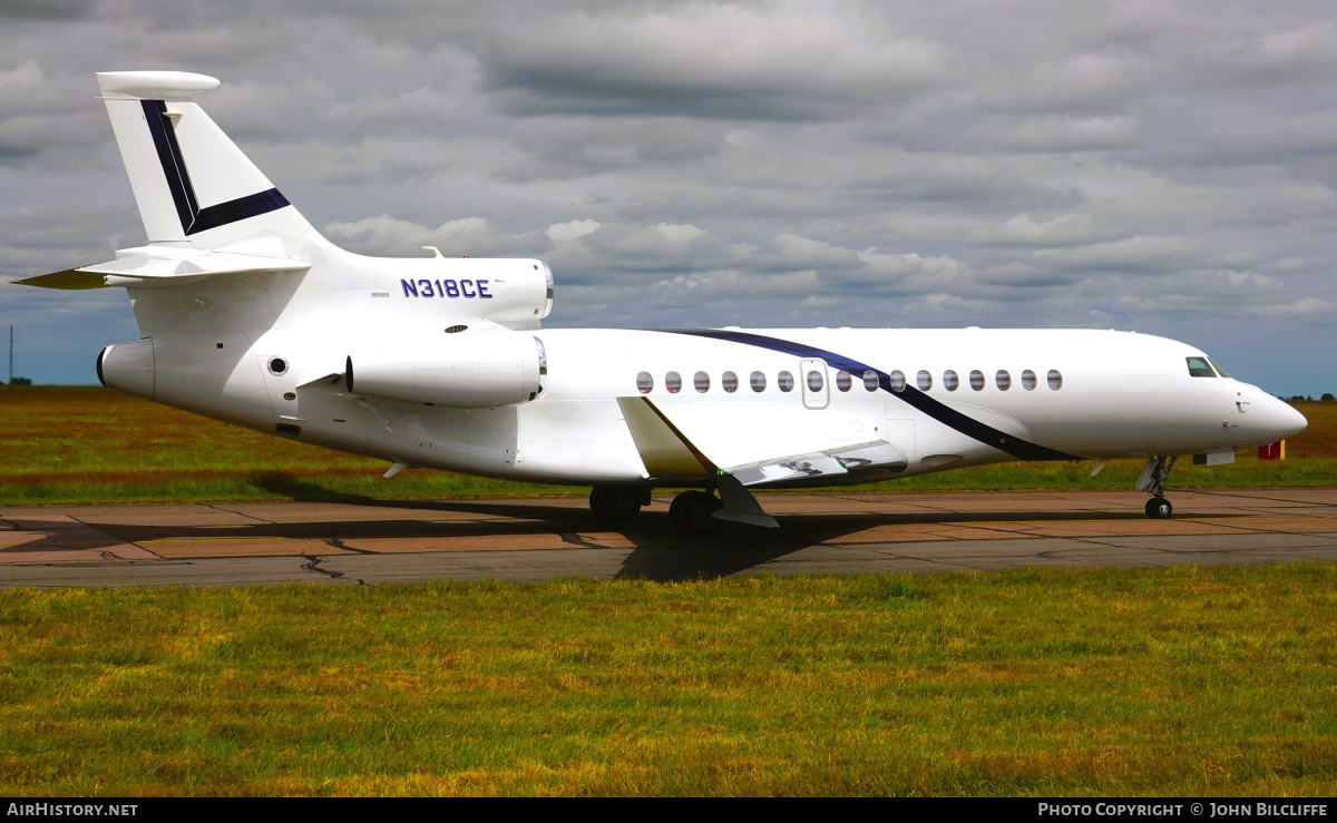 Aircraft Photo of N318CE | Dassault Falcon 8X | AirHistory.net #704930