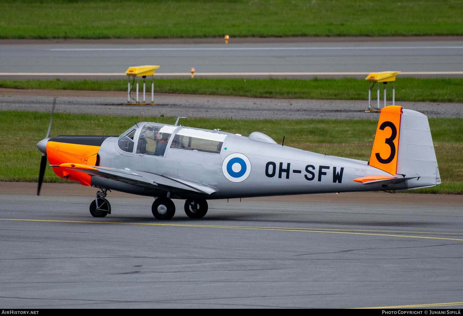 Aircraft Photo of OH-SFW | Saab 91D Safir | Finland - Air Force | AirHistory.net #704943