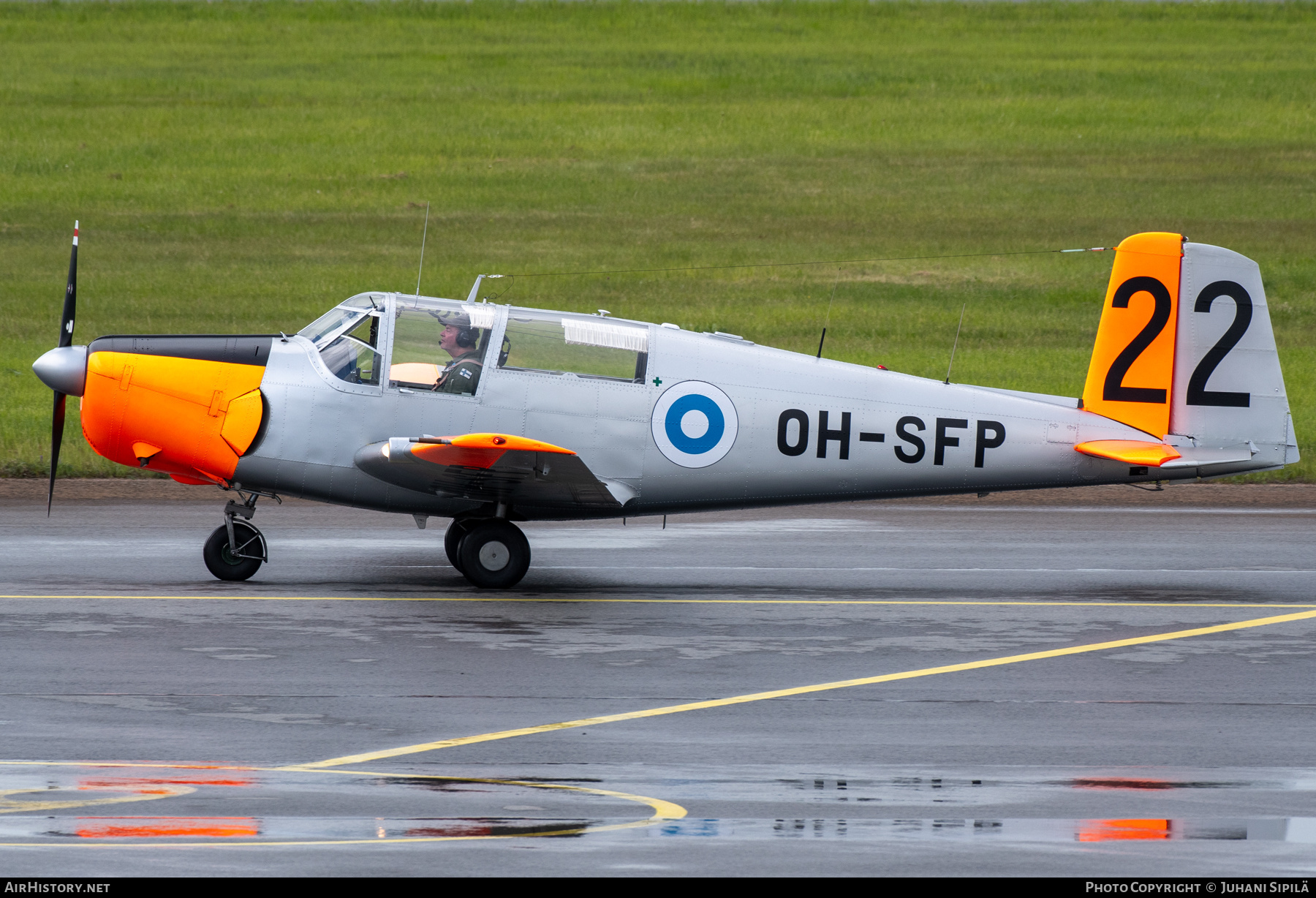 Aircraft Photo of OH-SFP / SF-22 | Saab 91D Safir | Finland - Air Force | AirHistory.net #704955