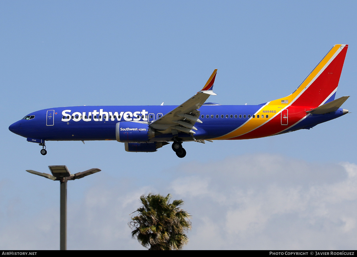 Aircraft Photo of N8846Q | Boeing 737-8 Max 8 | Southwest Airlines | AirHistory.net #704962