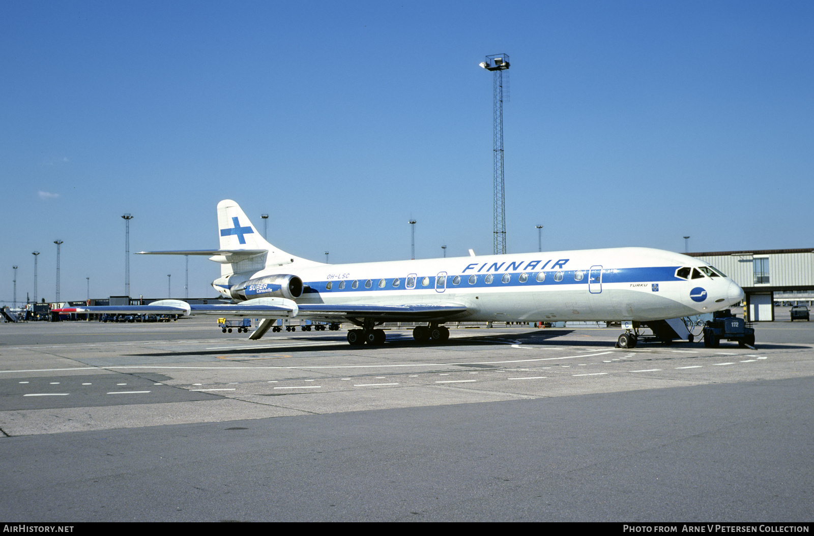 Aircraft Photo of OH-LSC | Sud SE-210 Caravelle 10B3 Super B | Finnair | AirHistory.net #704970