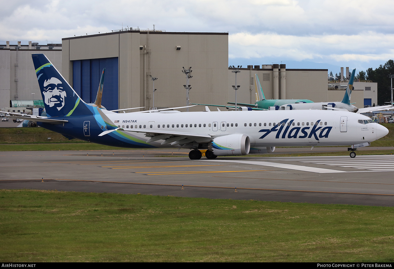 Aircraft Photo of N947AK | Boeing 737-9 Max 9 | Alaska Airlines | AirHistory.net #704975