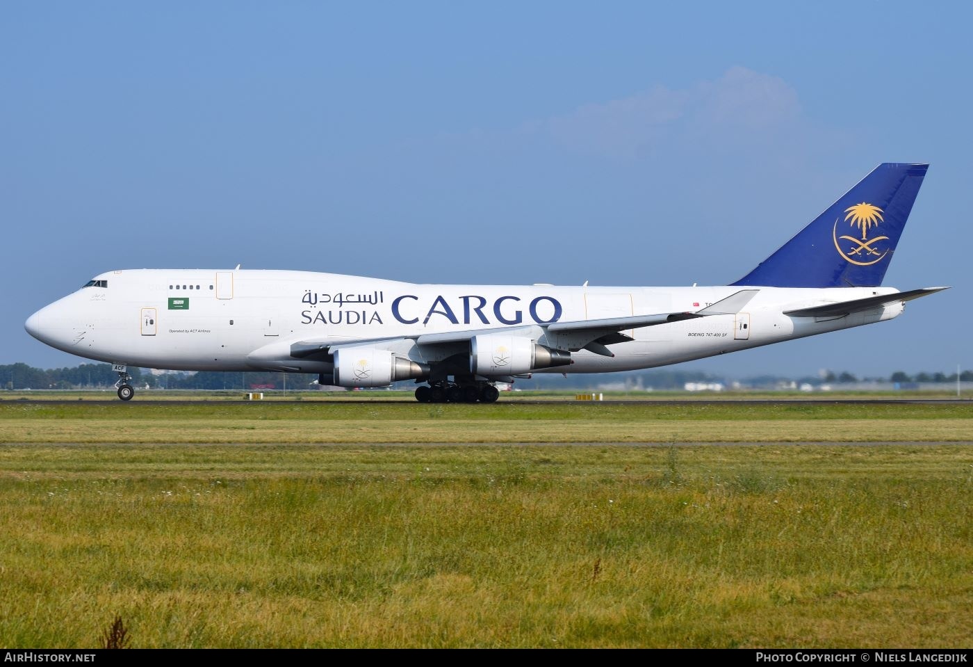 Aircraft Photo of TC-ACF | Boeing 747-481(BDSF) | Saudia - Saudi Arabian Airlines Cargo | AirHistory.net #705000