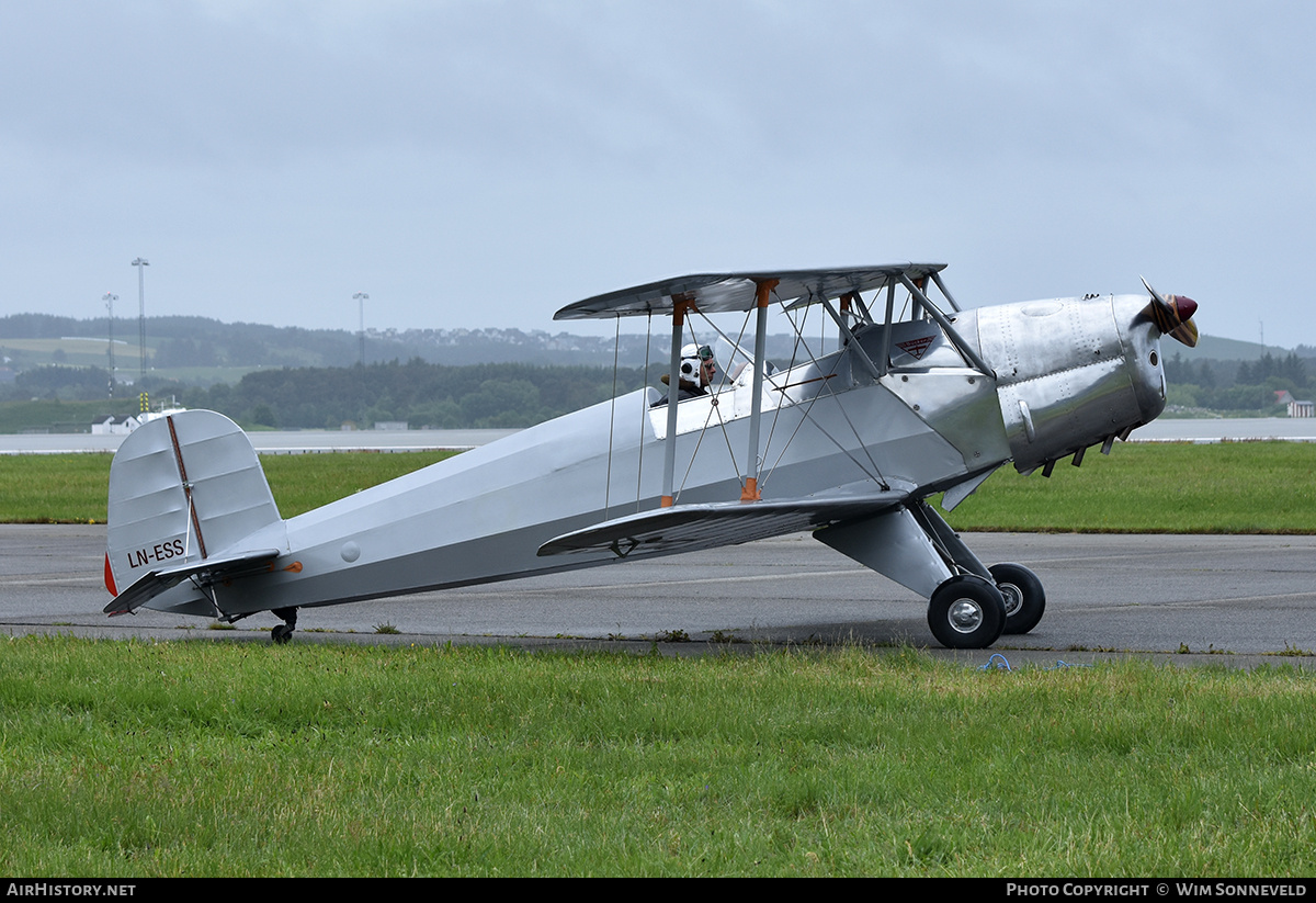 Aircraft Photo of LN-ESS | CASA 1.131E Jungmann | AirHistory.net #705034