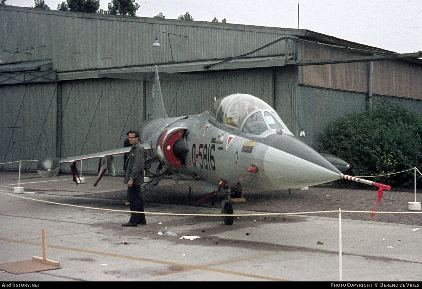 Aircraft Photo of D-5816 | Lockheed TF-104G Starfighter | Netherlands - Air Force | AirHistory.net #705056