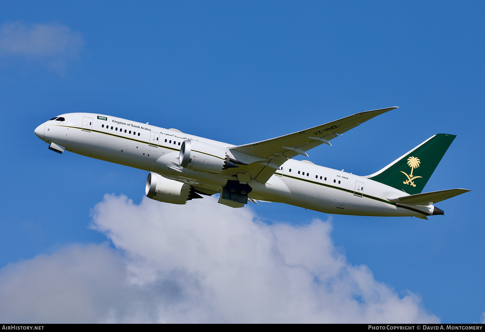 Aircraft Photo of HZ-HM3 | Boeing 787-8 BBJ | Kingdom of Saudi Arabia | AirHistory.net #705058