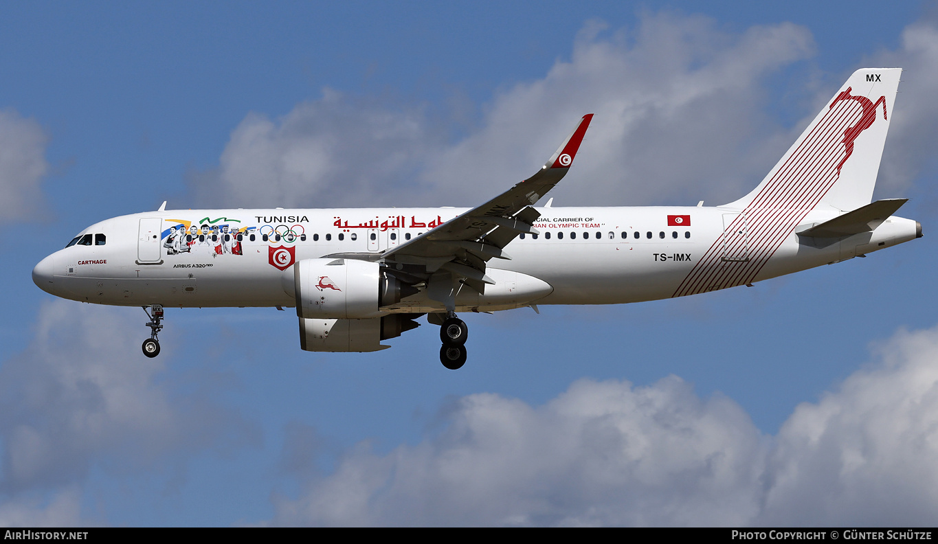 Aircraft Photo of TS-IMX | Airbus A320-251N | Tunisair | AirHistory.net #705065