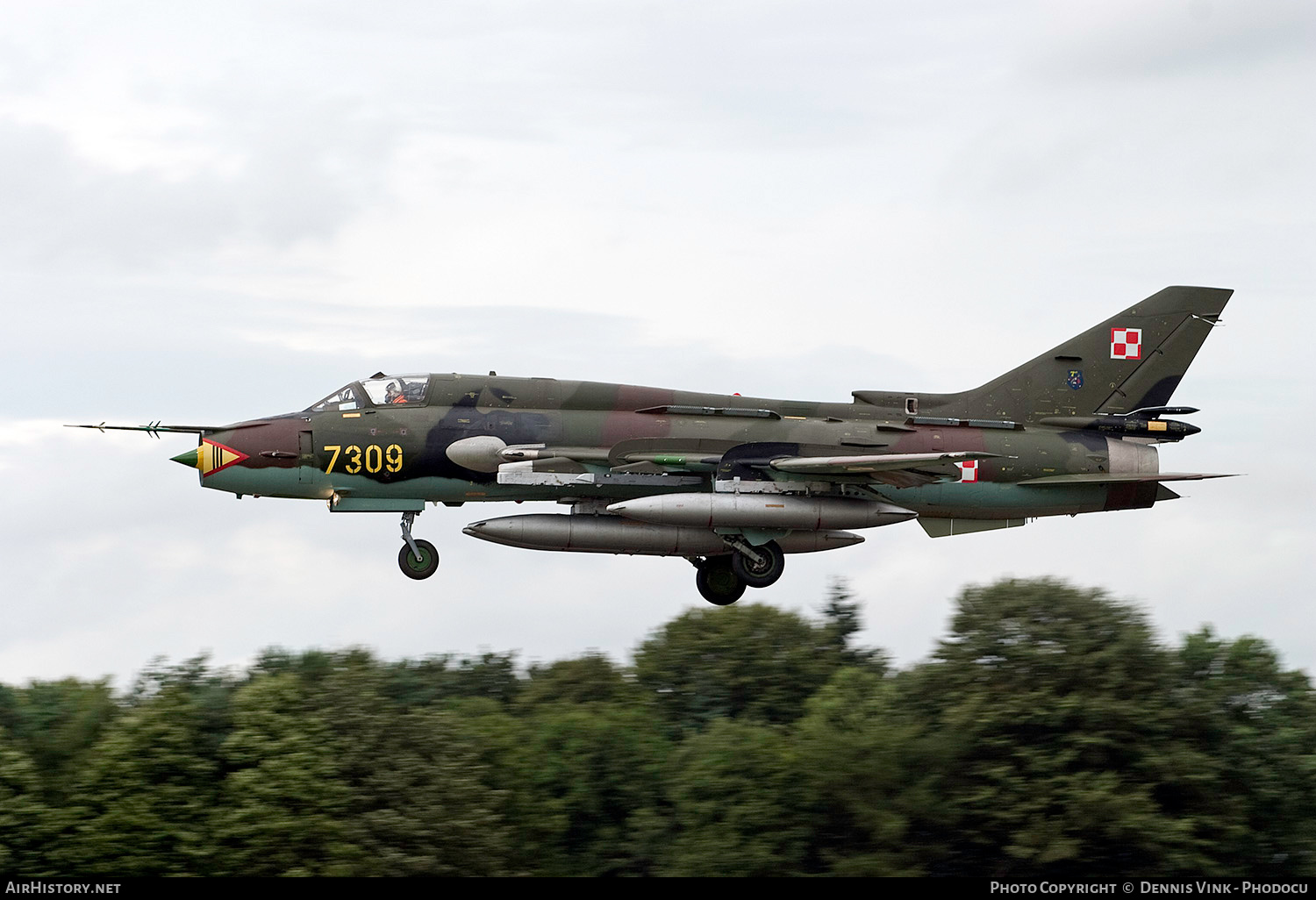 Aircraft Photo of 7309 | Sukhoi Su-22M4 | Poland - Air Force | AirHistory.net #705069