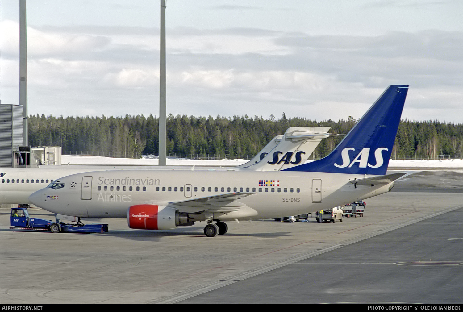 Aircraft Photo of SE-DNS | Boeing 737-683 | Scandinavian Airlines - SAS | AirHistory.net #705073