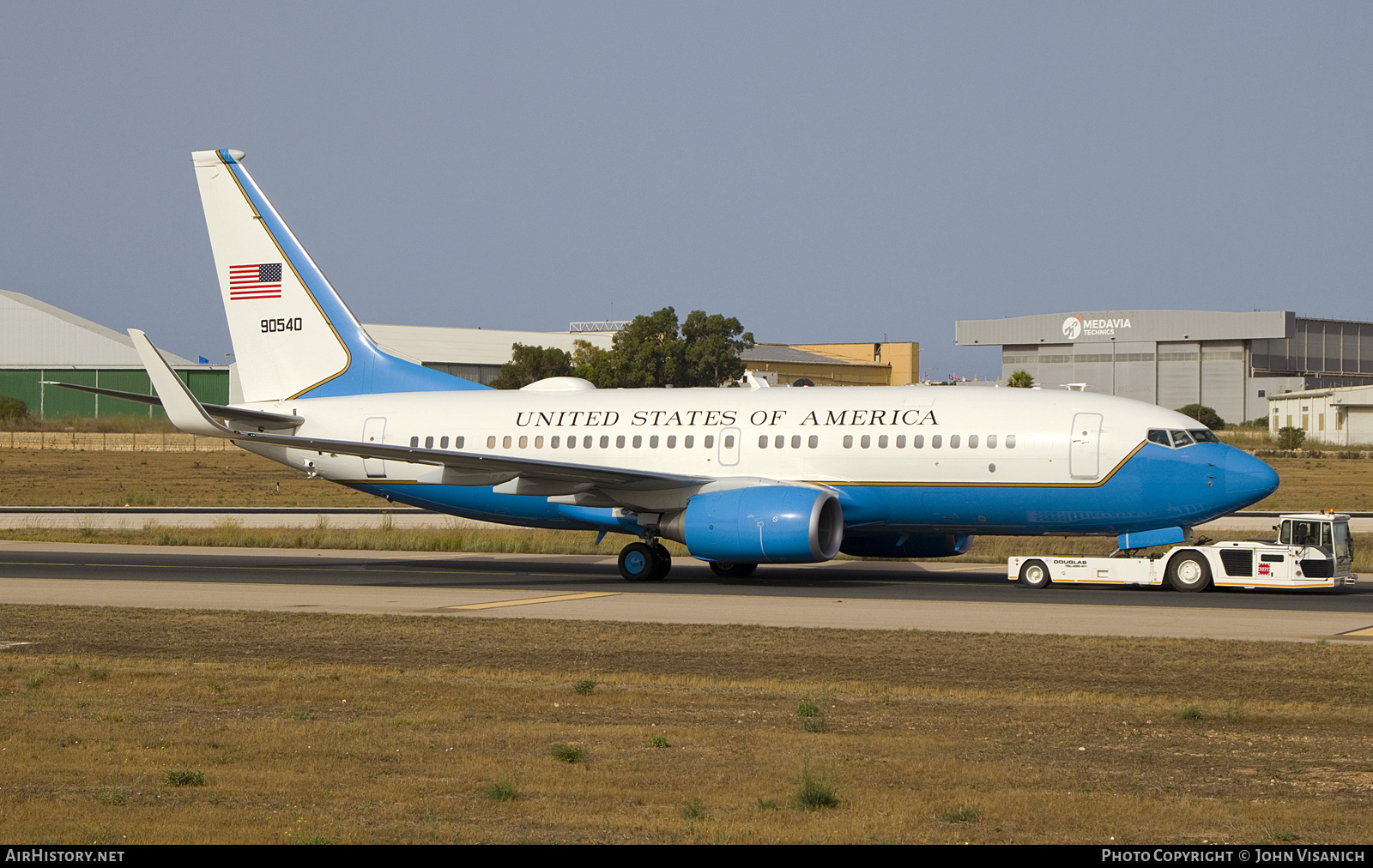 Aircraft Photo of 09-0540 / 90540 | Boeing C-40C | USA - Air Force | AirHistory.net #705076