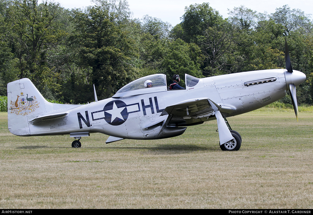 Aircraft Photo of N51AB | Commonwealth CA-18 Mustang 21 (P-51D) | USA - Air Force | AirHistory.net #705087