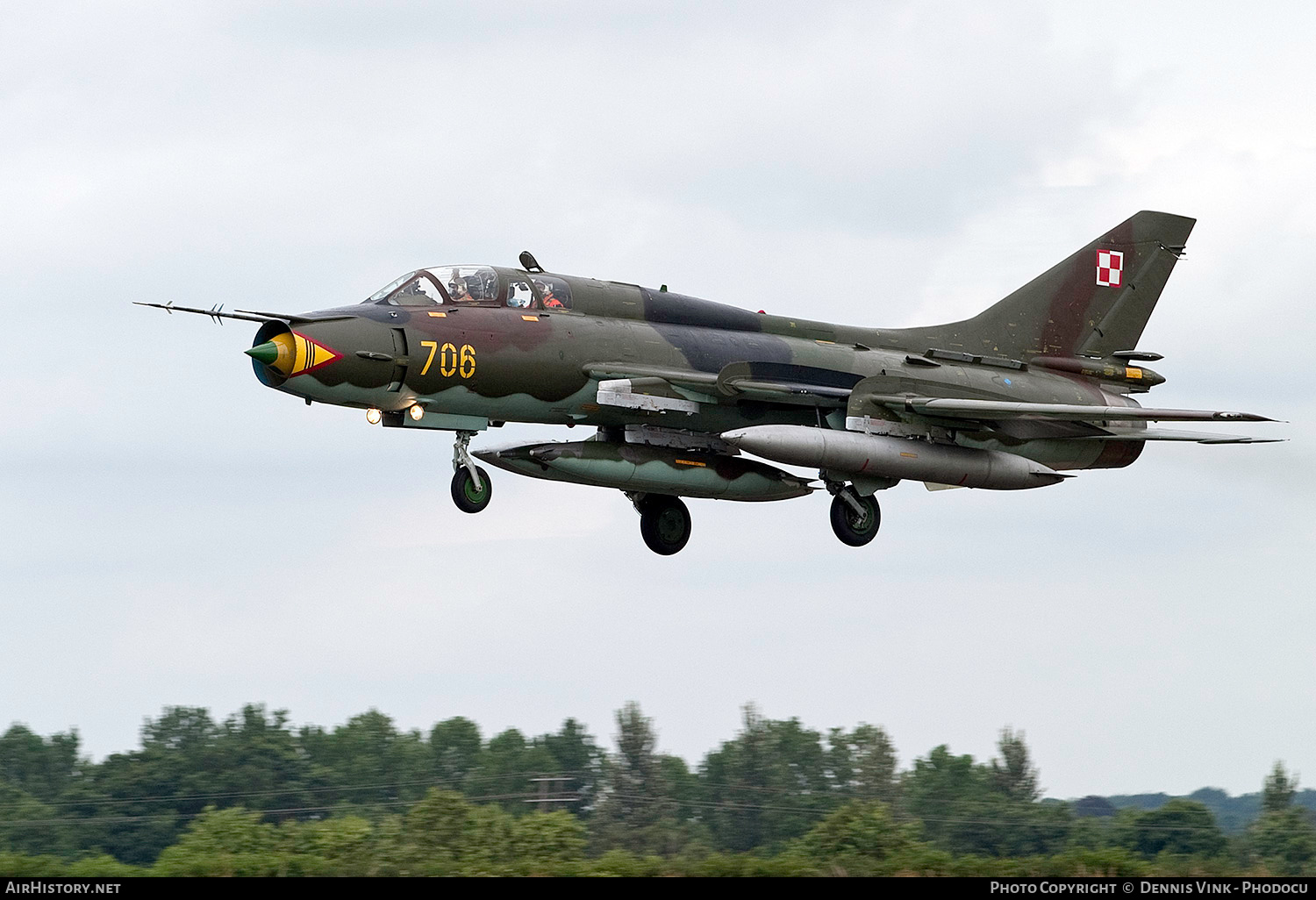 Aircraft Photo of 706 | Sukhoi Su-22UM3K | Poland - Air Force | AirHistory.net #705095