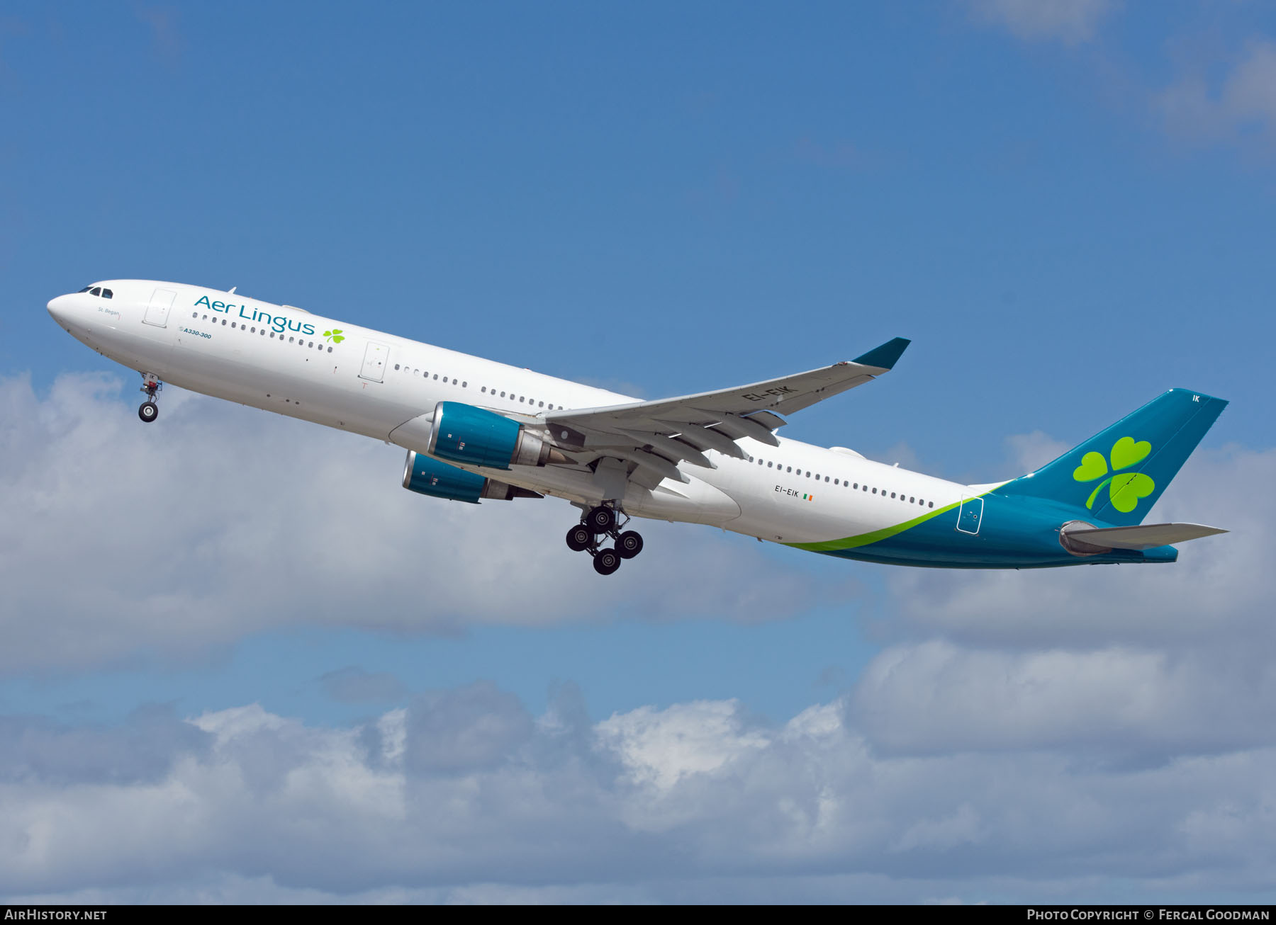 Aircraft Photo of EI-EIK | Airbus A330-302 | Aer Lingus | AirHistory.net #705097