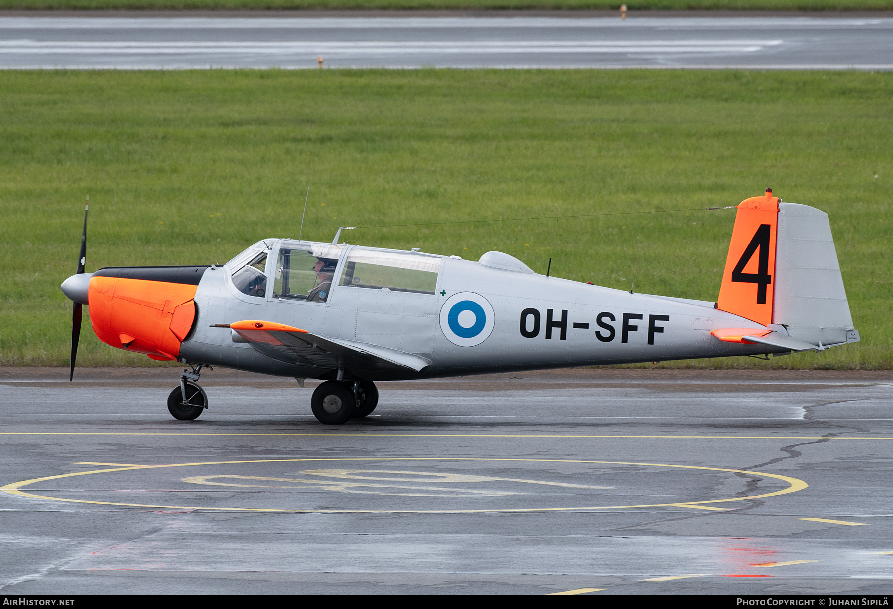 Aircraft Photo of OH-SFF / SF-4 | Saab 91D Safir | Finland - Air Force | AirHistory.net #705119