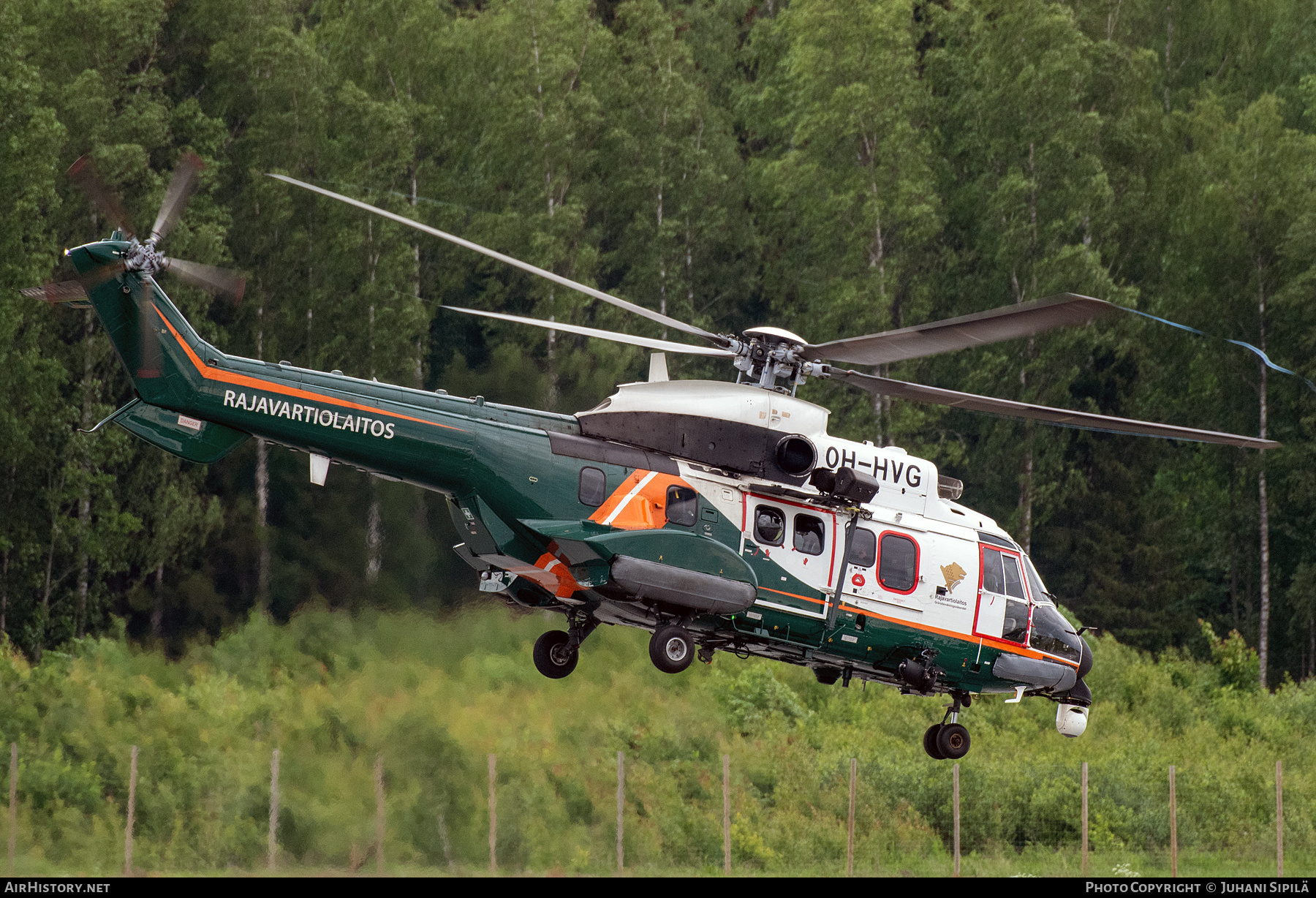 Aircraft Photo of OH-HVG | Aerospatiale AS-332L1 Super Puma | Rajavartiolaitos - Finnish Border Guard | AirHistory.net #705121
