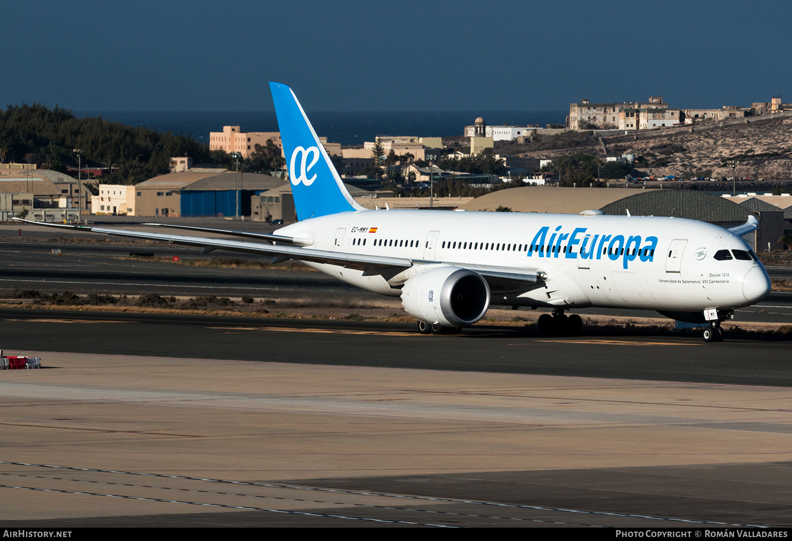 Aircraft Photo of EC-MMY | Boeing 787-8 Dreamliner | Air Europa | AirHistory.net #705139