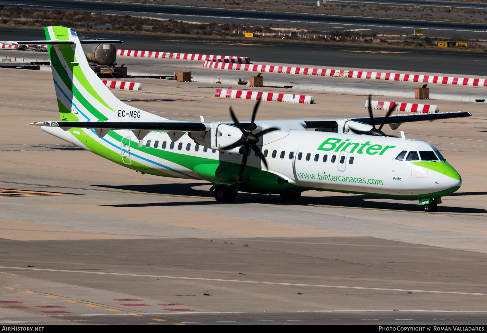 Aircraft Photo of EC-NSG | ATR ATR-72-600 (ATR-72-212A) | Binter Canarias | AirHistory.net #705140